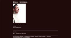 Desktop Screenshot of dieterhartmann.com